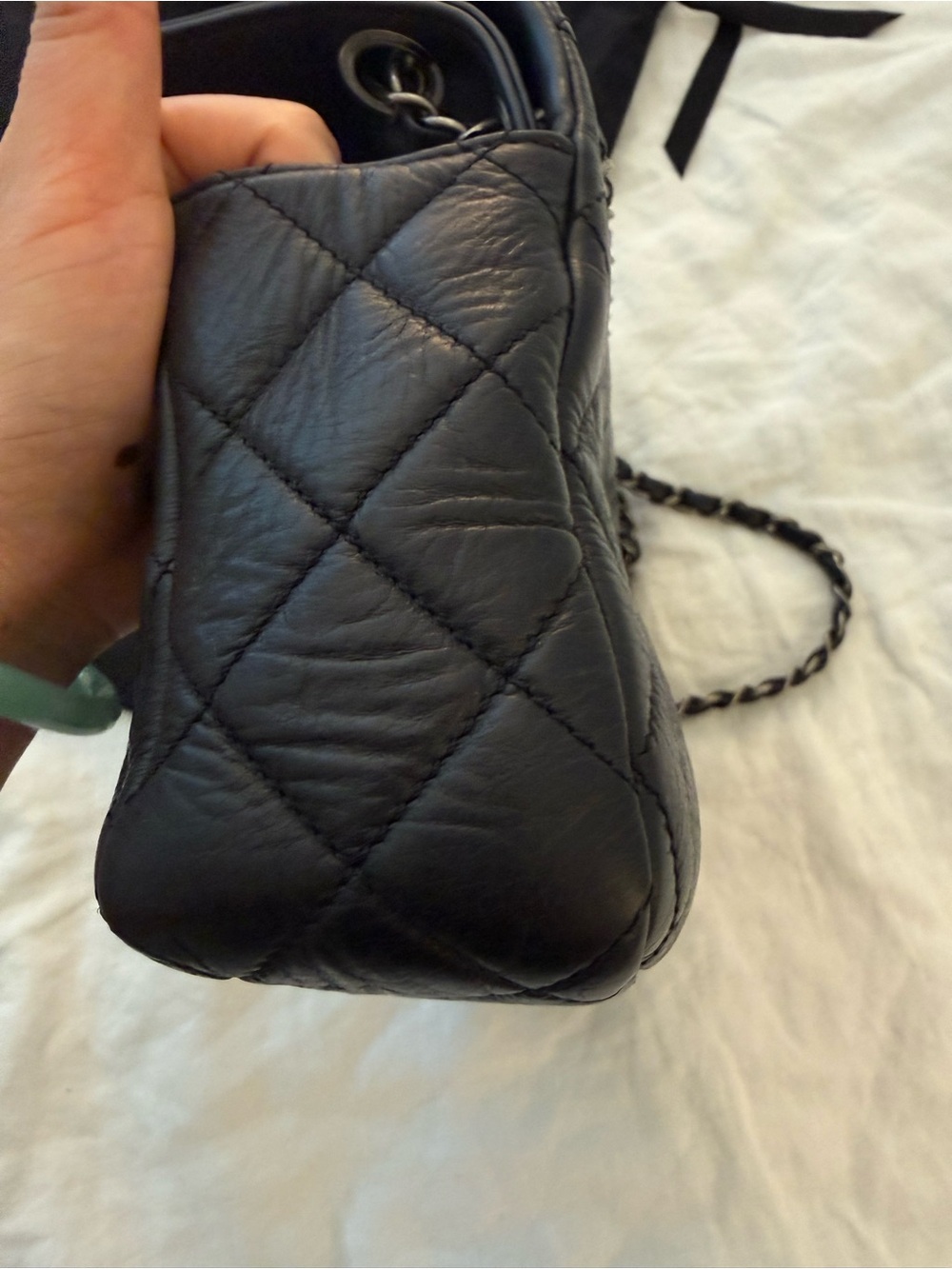 CHANEL 2014 Paris Dallas Small Quilted Calfskin Flap crossbody bag - Picture 8 of 16